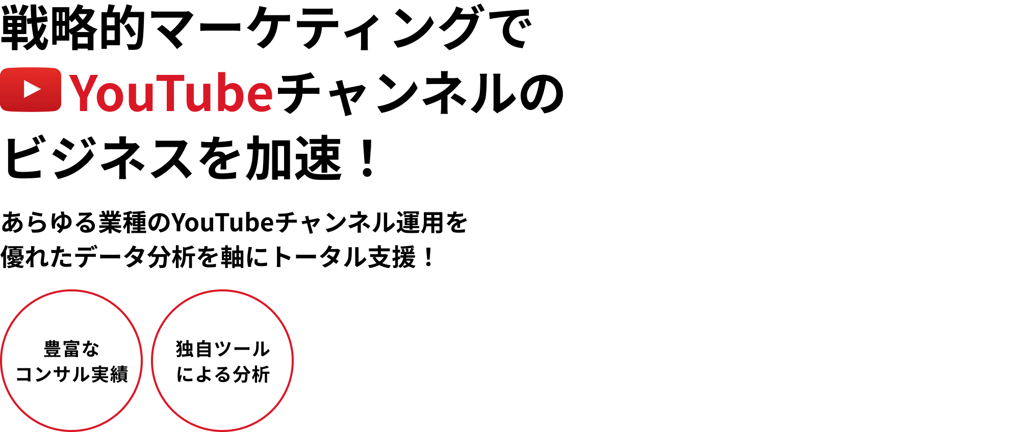 戦略的マーケティングでYouTubeチャンネルのビジネスを加速！