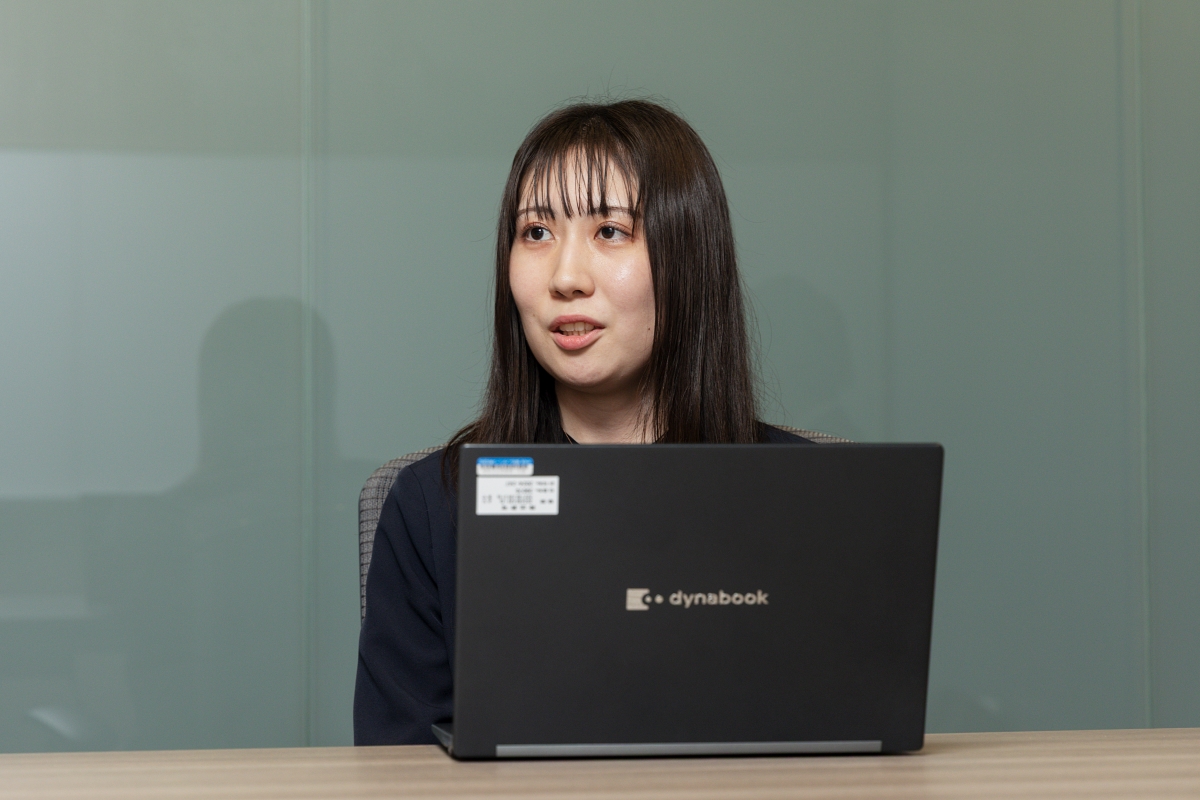 CINCの事例インタビューを受けるOBC 監査法人支援室／企業成長支援室 リーダー 山口まゆ子さんの写真