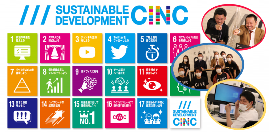 【イベントレポート】自宅から？オフィスから？まるでテレビ中継?! オンライン社内表彰式「7期上期 CINC AWARD」！